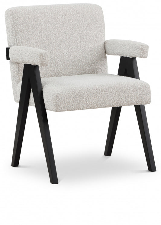 Woodloch Boucle Fabric Accent Chair